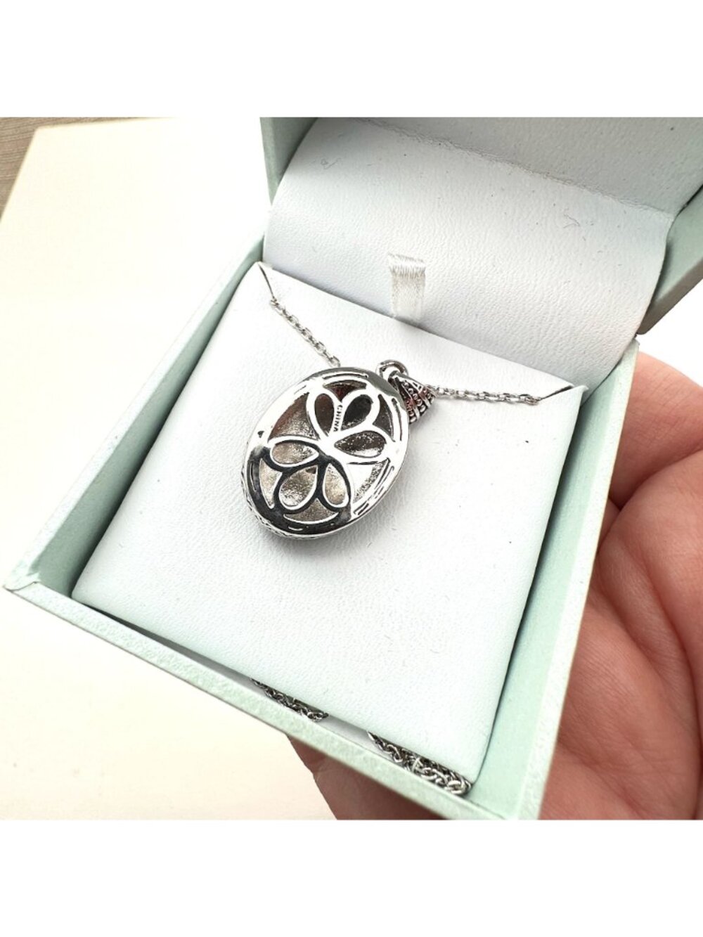 Conetessa Di Capri Womens Necklace Sterling Silver Pendant New In Box - Picture 5 of 5